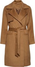 2Nd Livia Outerwear Coats Winter Coats Brun 2NDDAY*Betinget Tilbud