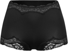 Secrets Lace Mx Black Lingerie Panties High Waisted Panties Svart Hunkemöller*Betinget Tilbud