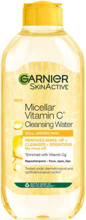 Garnier Skin Active Micellar Cleansing Water Vitamin C Dull and Uneven Skin - 400 ml
