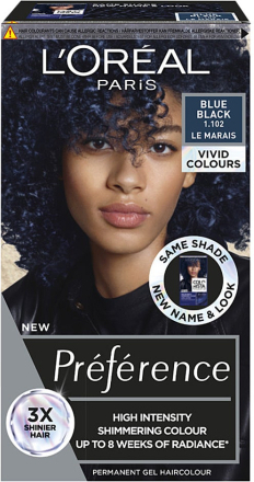 L'Oréal Paris Préférence Vivids Blue Black 1.102
