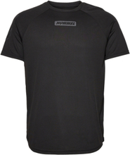 Hmlte Topaz T-Shirt Sport T-Kortærmet Skjorte Black Hummel