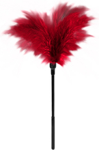Guilty Pleasure Small Feather Tickler Red Tickler med fjer