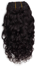 Rapunzel of Sweden Hair weft Bouncy Curl 40 cm 1.2 Black Brown