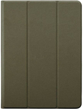 Linocell Premium Trifold Cover for iPad 10,2" og Pro 10,5" Olivengrønn