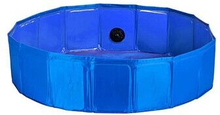 Pool Aftageligt Kæledyr Blå Polyester Plastik (80 x 20 x 80 cm)