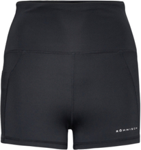 Flattering Curved Hotpants Sport Shorts Sport Shorts Black Röhnisch
