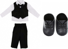 Black tuxedo with shoes