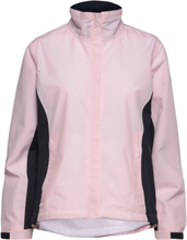Lds Pines Rain Jacket Outerwear Sport Jackets Rosa Abacus*Betinget Tilbud