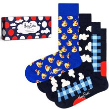 Happy socks Strømper 4P My Favourite Blues Socks Gift Set Flerfarvet Str 41/46