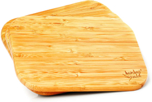 3-delars-set frukostbrickor av bambu 22 x 1,15 x 15 cm (BxHxD) lättskötta