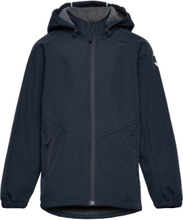 Softshell Jacket Recycled Outerwear Softshells Softshell Jackets Navy Mikk-line