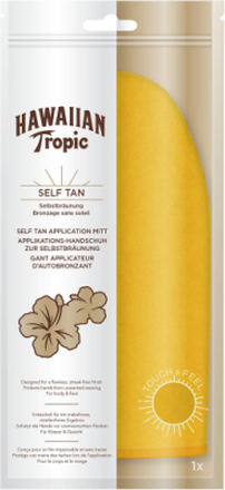Self Tanning Mitt Beauty WOMEN Skin Care Sun Products Self Tanners Accessories Gul Hawaiian Tropic*Betinget Tilbud