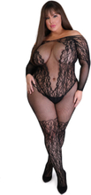 Fifty Shades of Gray - Captivate Plus Size Bodystocking, str. Plus Size
