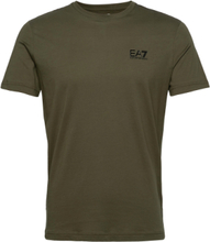 T-Shirt T-shirts Short-sleeved Grønn EA7*Betinget Tilbud