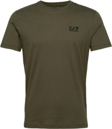 T-Shirt T-shirts Short-sleeved Grønn EA7*Betinget Tilbud