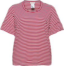 Vela T-shirts & Tops Short-sleeved Multi/mønstret Persona By Marina Rinaldi*Betinget Tilbud