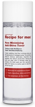 Recipe for Men Pore Minimizing Anti Shine Toner 100 ml