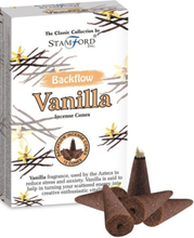 Vanilla - 12 stk Stamford Backflow Røkelseskuber