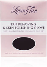 Loving Tan Tan Removing & Skin Polishing Glove Pink & Black