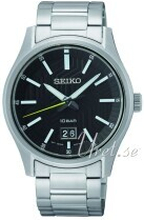 Seiko SUR535P1 Classic Musta/Teräs Ø39 mm