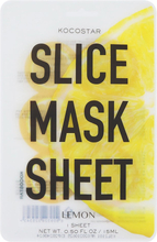 Kocostar Slice Mask Lemon 6 slices - 15 ml