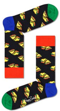 Happy Socks Love Sandwich Sock Blau Muster Baumwolle Gr 41/46