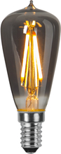 LED-Lampa E14 ST38 DecoLED Smoke