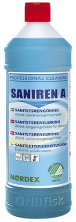 Nordex Nordex sanitetsrengöring Saniren A, 1 L 62532801 Replace: N/A