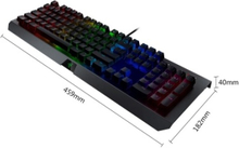 Razer BlackWidow X Chroma Gaming-Tastatur Schwimmende mechanische Tastatur RGB-Hintergrundbeleuchtung (Weiß)