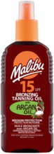 Malibu Bronzing Tanning Oil Spray Argan Oil SPF 15 200 ml