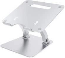 Desire2 Laptop Stand Dual Pivot Riser Adjustable Alu Silver
