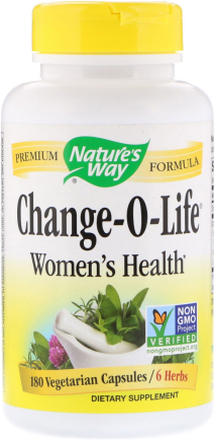 Change-O-Life 7 kruiden mix voor vrouwen 440 mg (180 Capsules) - Nature&apos;s Way