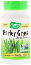 Gerst gras jonge oogst 500 mg (100 Capsules) - Nature&apos;s Way