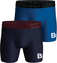 Björn Borg Performance Shorts Blue 2-Pack