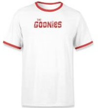 The Goonies Chunk Retro Unisex T-Shirt - White / Red Ringer - S