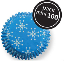 Minimuffinsform Snöflingor, 100-pack - PME