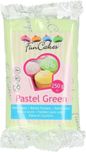 Pastellgrön Sockerpasta - FunCakes