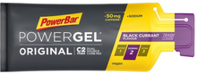 PowerBar PowerGel Original Energigel Black Currant, m/koffein, 41 gram