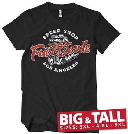 Fuel Devils Speed Shop Big & Tall T-Shirt, T-Shirt