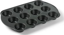 Muffinsplåt 12 hål, grå