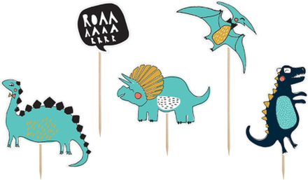 Cake Toppers Dinosaurie - PartyDeco
