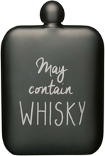 Fickplunta "May contain Whisky", grå - Bar Craft