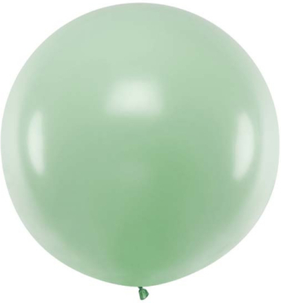 Jumboballong pistagegrön - PartyDeco