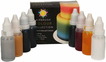 Airbrush färger 8 st - Sugarflair