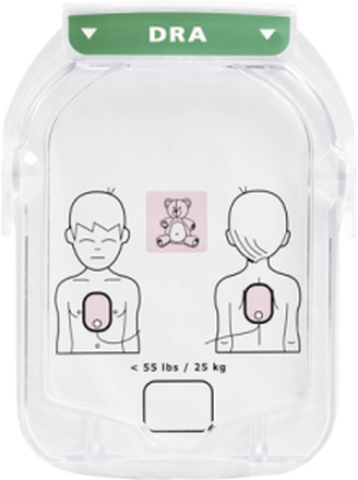 Ersättningselektroder för barn till defibrillator Philips Heartstart HS1