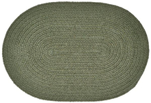 Oval Bordstablett, 33 x 48 cm Khaki - Södahl