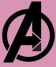Avengers Logo Unisex T-Shirt - Pink Acid Wash - XS - Pink Acid Wash