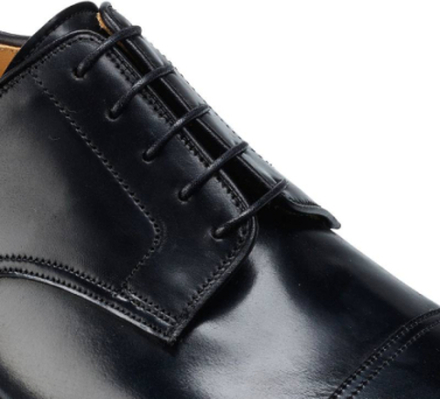 Crockett & jones skosnören 72 cm - Vaxad svart