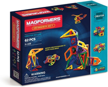 Magformers - Rainbow Designer Set, 62 delar