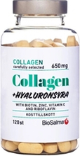 Collagen + hyaluronsyra 120 tabletter